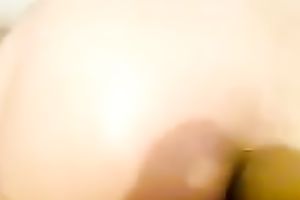 My stylish girlfriend with a peachy bottom can't live without anal sex