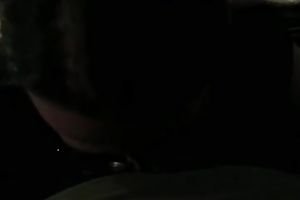 Four eyed girlfriend is giving me an amazing blow job in front of a camera
