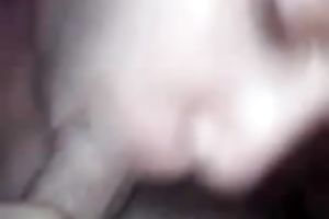 Bodacious honey with well-developed love melons sucks like a champ