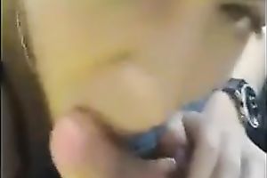 Making amazing porn movie scene with my blonde girlfriend in the car