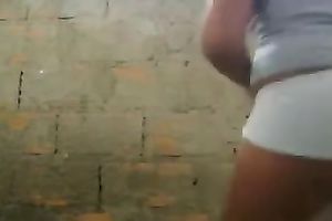 Homemade solo with my ex GF shaking her terrific arse