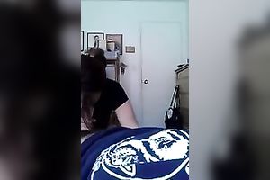 Cock lover hottie of mine loved to engulf dick in the morning