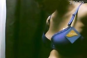 Svelte playgirl with a worthwhile set of juggs loves being watched