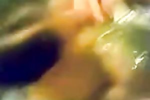 Charming non-professional gal enjoys engulfing 2 dicks in the bathroom