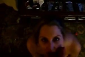 My sexually charged girlfriend knows how to give astonishing head