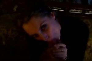 My sexually charged girlfriend knows how to give astonishing head