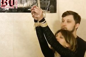 Just a slender and cute white babe eager to play thraldom