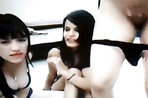 These sinfully excited camwhores love to finger fuck each other