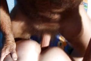 That dilettante blond milf craves to ride a shlong and engulf one more