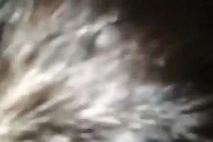 POV sex movie scene with an insatiable Asian whore working on a dong