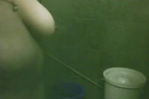 Indian slutwife takes off her clothing to take bathroom in front of the camera