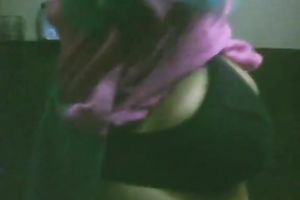 Indian slutwife takes off her clothing to take bathroom in front of the camera