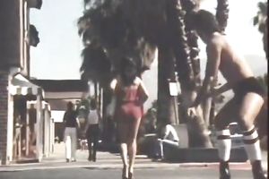 Beautiful sweethearts from priceless old 90's fuck and eat cum