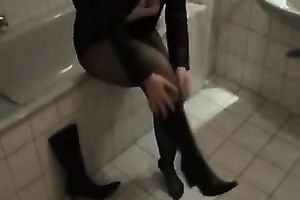 My big breasted neighbor looks totally flawless