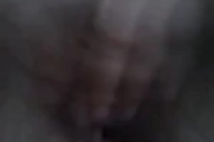 My paramour rubs her love button and lets me push my fingers in her fur pie