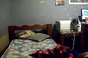 My obese ex GF masturbating her fur pie homemade solo vid