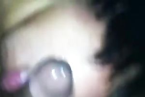 Dirty fat tipsy wench gobbling my cock on POV sex tape