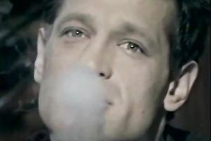 Sexy and lewd brunette hair receives her love tunnel gangbanged from behind