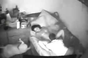 Hidden cam movie in my bedroom when I fuck a ally of my girlfriend