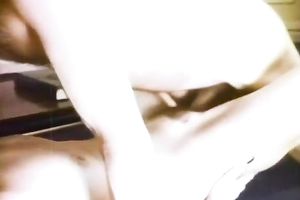 Sandy head zealous slut got her impossibly haired kitty hardcore snatched in reverse cowgirl pose