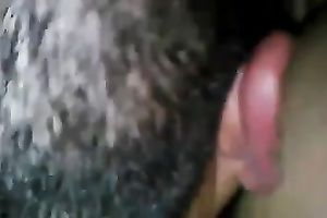 My lascivious hubby doesn't desire to stop licking my beefy cunt