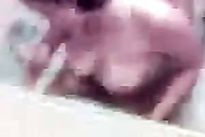 Busty brunette hair Malay call slutwife wanted to film herself in the mirror