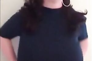 Milf secretary has heavy billibongs and craves to make me pleased