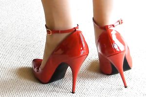My lewd BBC slut knows about my high heels fetish