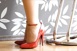My lewd BBC slut knows about my high heels fetish
