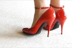My lewd BBC slut knows about my high heels fetish