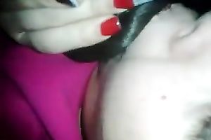 Dick-hungry dilettante wench sucks my BBC in POV movie