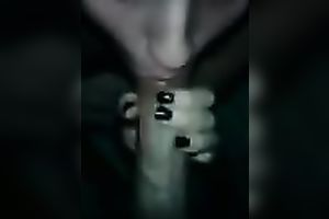 This honey is such a naughty honey that this babe accedes to engulf on my pecker