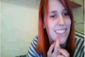 I am a stylish redhead and I like to show off my tasty love bubbles on livecam
