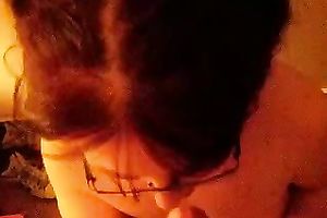 Chubby dark brown precious wife is getting wicked with my penis