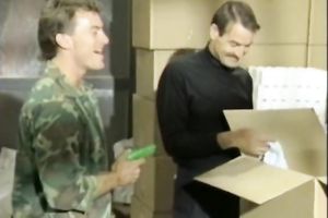 Soldier loved to band a hot sexy blondie wearing tight and hot suit