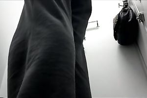 Amateur sweetheart acquires caught on a hidden webcam in the changing room