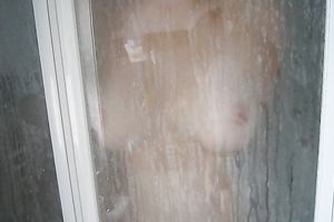 Tits and ass in the shower
