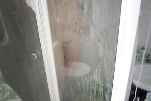 Tits and ass in the shower