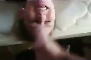Deepthroating my boyfriend's lengthy penis for ejaculation