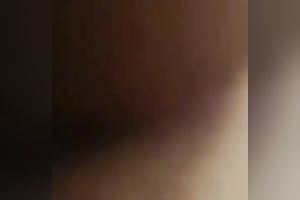 Webcam solo movie with me demonstrating my large ass