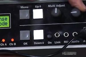 Stunning dark brown doxy is bounded with ropes and electrified