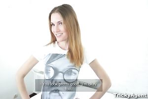 Lovely babe with miniature whoppers rides her boyfriend's wang like a cowgirl