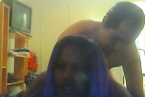 I truly love to fuck my bulky swarthy girl from behind