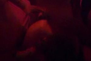 Sexually pleasuring several studs at one time in front of a camera