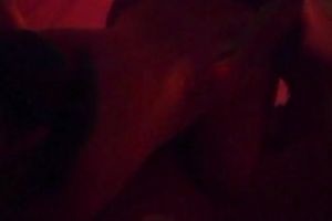 Sexually pleasuring several studs at one time in front of a camera