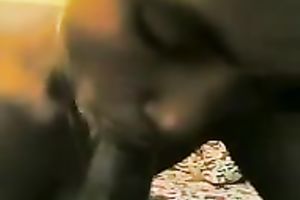 Cute Indian cheating wife with saggy bazookas strokes my jock previous to giving head