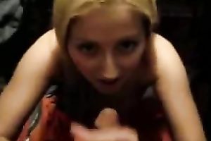 My cum-addicted GF thinks that facials are admirable for her skin