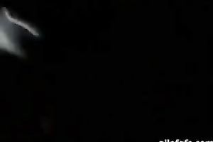 Hungry for dick dark brown floozy gives astonishing oral-service in POV