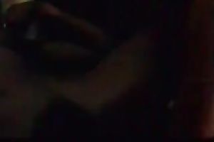 One fellow copulates 2 glamorous chicks who take up with the tongue every others punanies