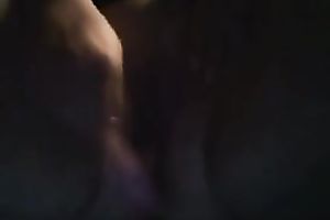 Busty milf plays with her large natural milk shakes in homemade solo vid